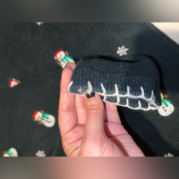 Vintage Snowman Sweater - Picture 9 of 10
